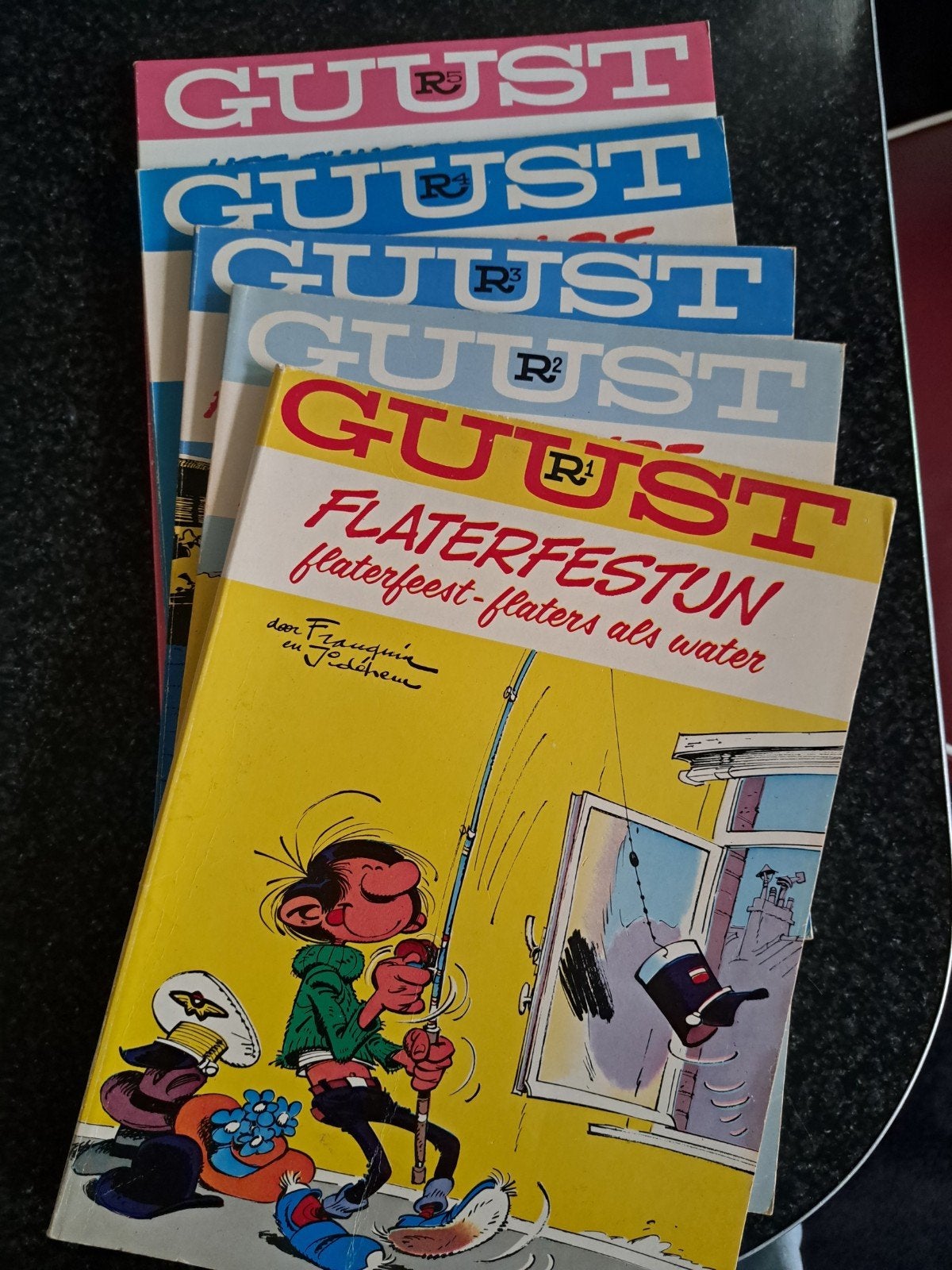 Guust Flater, Complete serie of reeks, Ophalen of Verzenden, Zo goed als nieuw