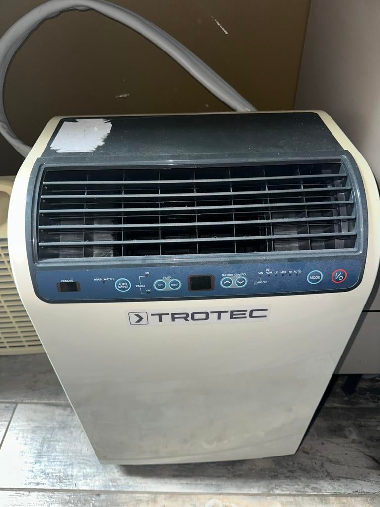 Trotec PAC 4600 Split Airco - Krachtig en Stil, Timer, 3 snelheden of meer, Ophalen of Verzenden, Zo goed als nieuw