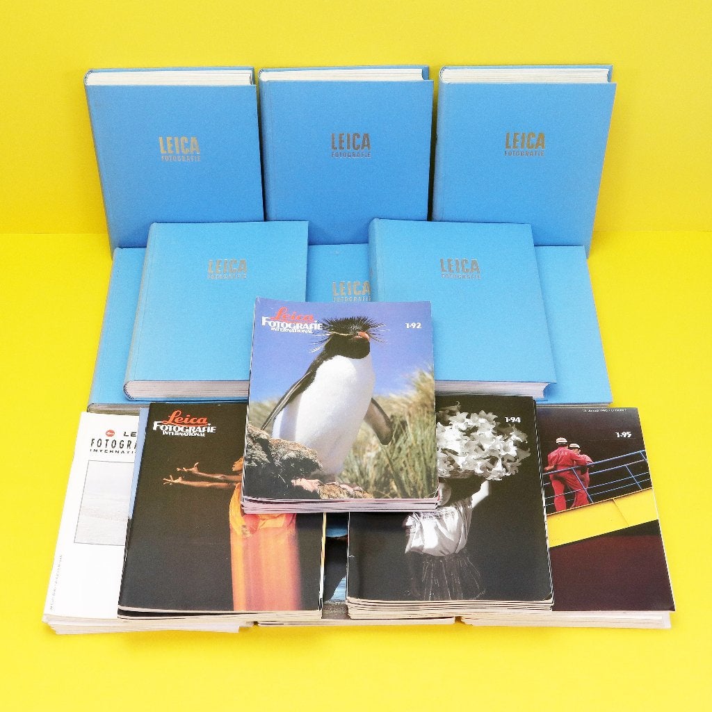 Leica Fotografie International - Complete Jaargangen '77-'96, Ophalen, Zo goed als nieuw, Muziek, Film of Tv