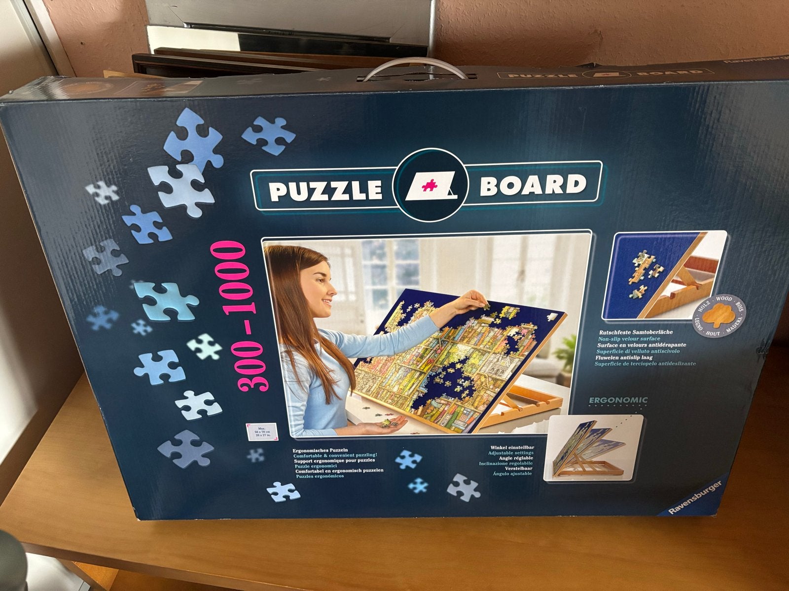 Ravensburger Puzzle Board - Ergonomisch Puzzelbord, Ophalen of Verzenden, 500 t/m 1500 stukjes, Zo goed als nieuw, Overige typen