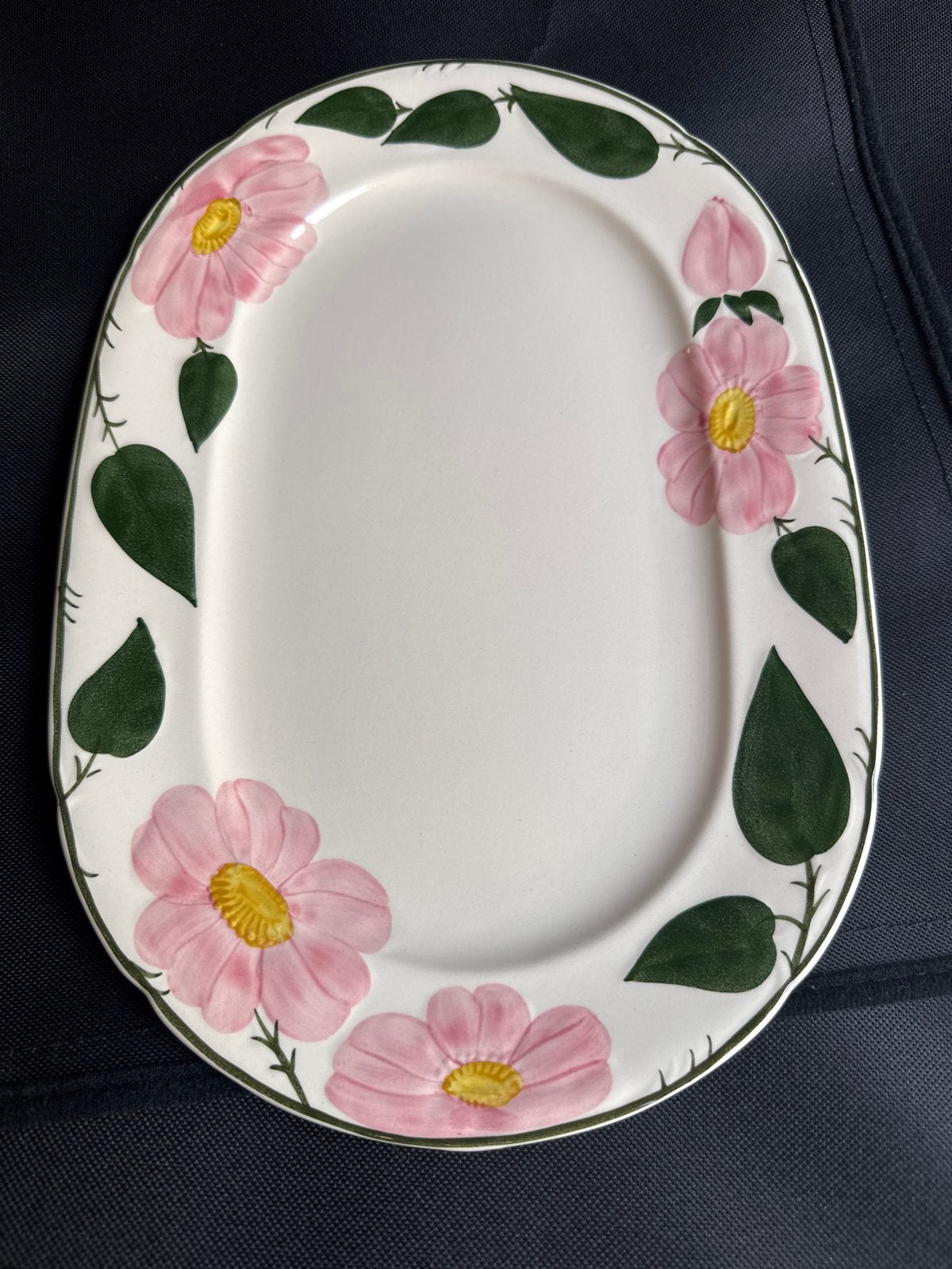 Villeroy & Boch Wild Rose Ovale Schaal 40x27 cm, Ophalen of Verzenden