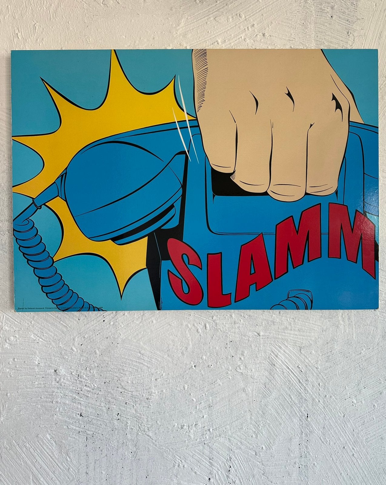 Vintage 1999 IKEA Pop Art 'SLAMMM' by Deborah Azzopardi, Ophalen of Verzenden