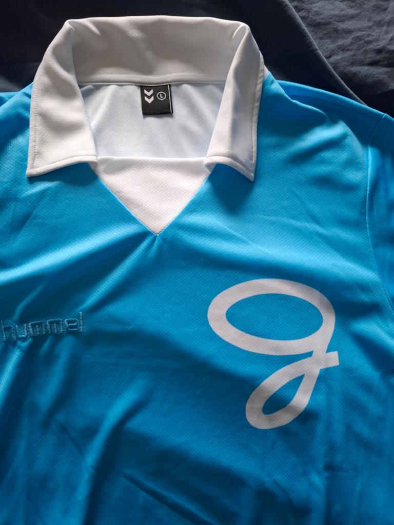 De Graafschap retro 70 shirt  maat L, Ophalen of Verzenden, Nieuw, Voetbal