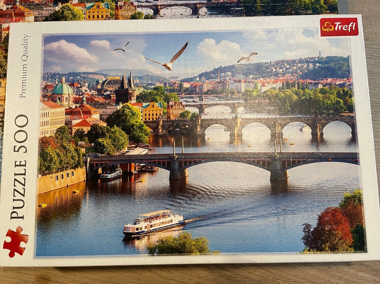 Legpuzzel 500 stukjes Trefl Praag, Ophalen of Verzenden, 500 t/m 1500 stukjes, Zo goed als nieuw, Legpuzzel