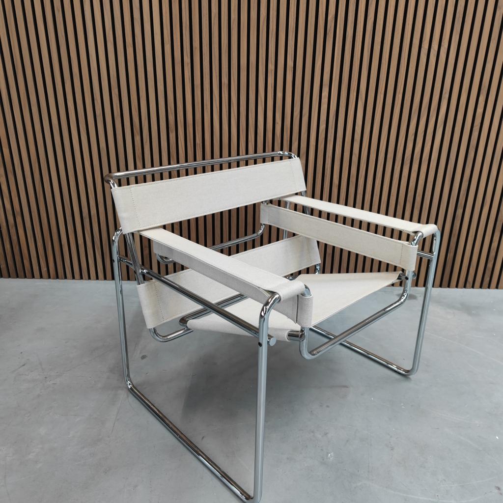 Knoll Wassily chair - Beige, Antiek en Kunst, Antiek | Meubels | Stoelen en Banken