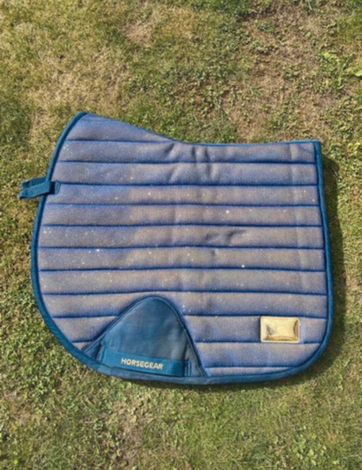 Veelzijdigheid dekje blauw glitter, Ophalen of Verzenden, Zo goed als nieuw