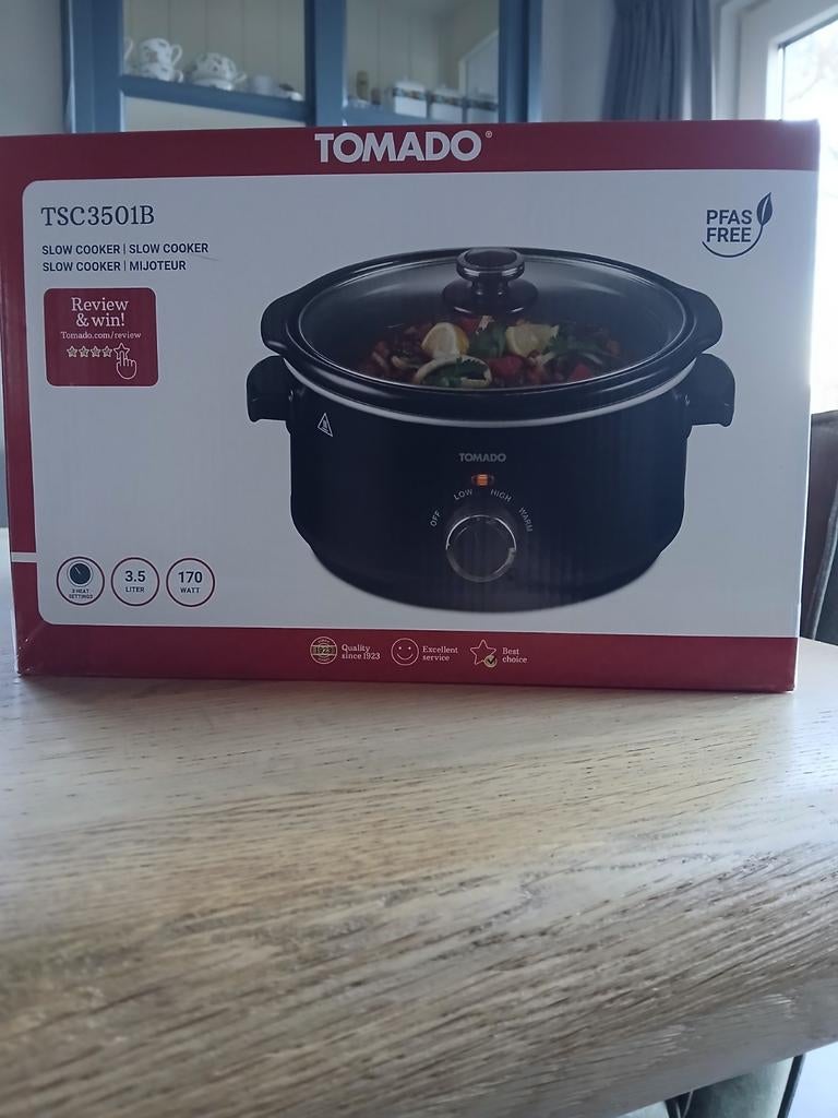 Gloednieuwe Slowcooker, Witgoed en Apparatuur, Slowcookers, Ophalen of Verzenden, Nieuw