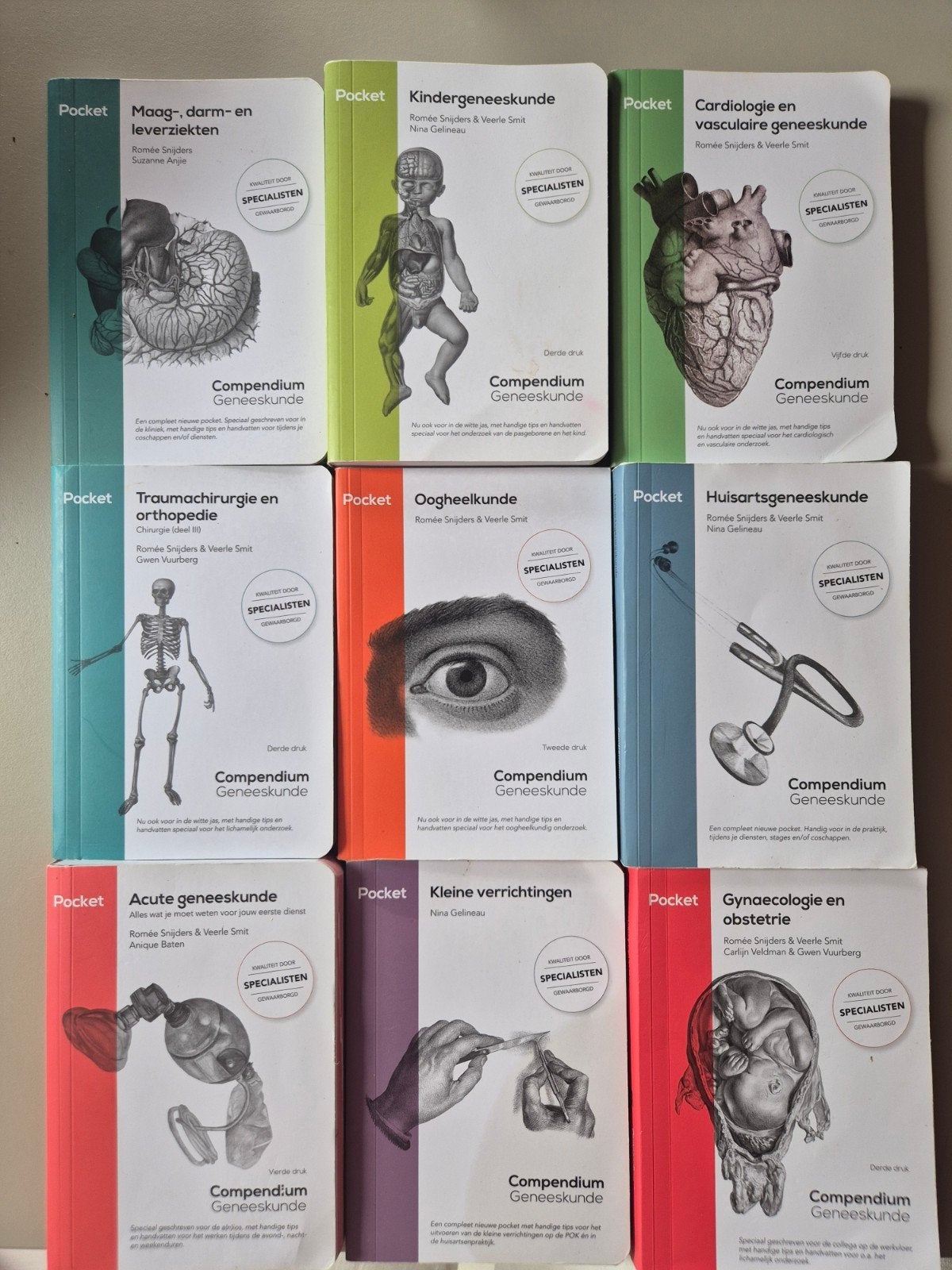 Verschillende compendium pocket, Ophalen of Verzenden