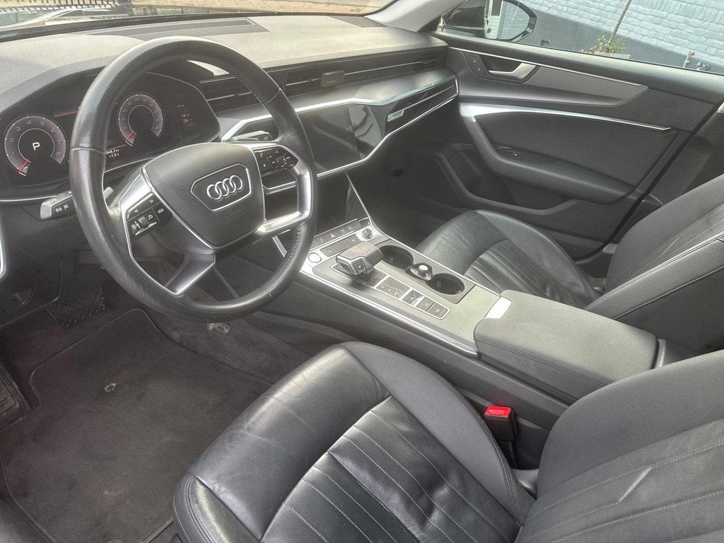 Audi A6 Avant 45 TFSI | PANO | LEER | ELEK. STOELEN |, Gebruikt, 102 €/maand, A6, 750 kg