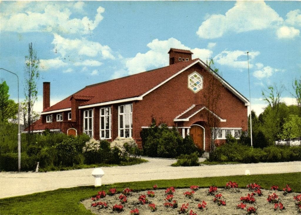 Groeten uit Garderen, Geref. Kerk - 1981 gelopen, Ophalen of Verzenden, 1980 tot heden, Gelopen, Gelderland