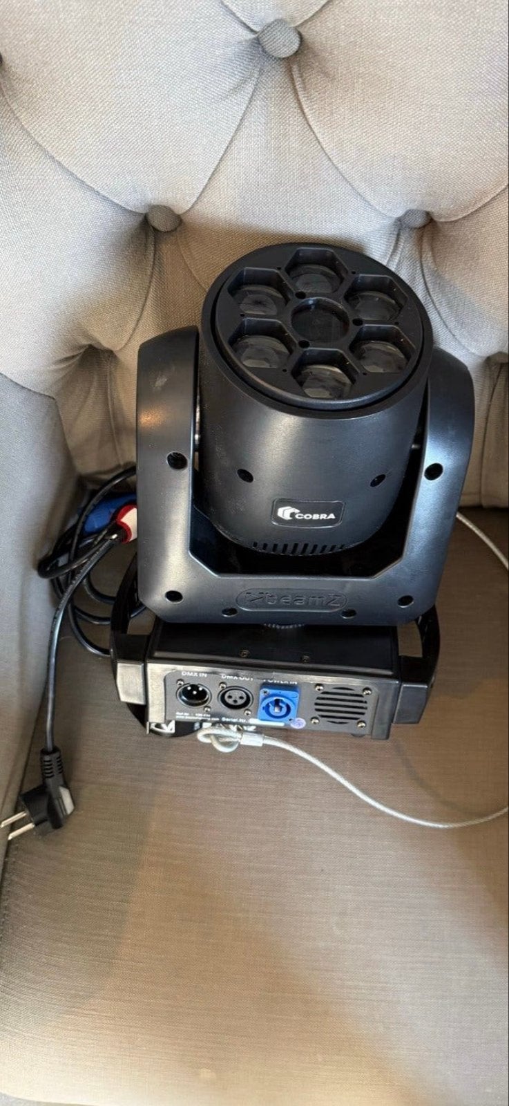 BeamZ Cobra 160 Moving Head Lichteffect, Muziek en Instrumenten, Ophalen, Zo goed als nieuw, Licht, Kleur