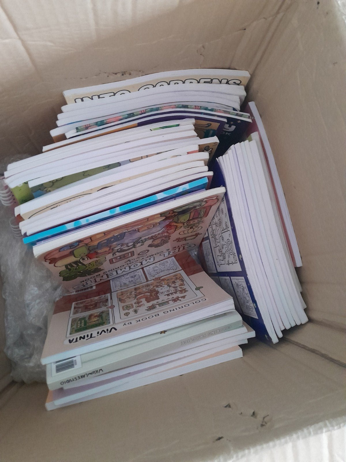 Doos vol met cozy kleurboeken, Ophalen, Overige typen