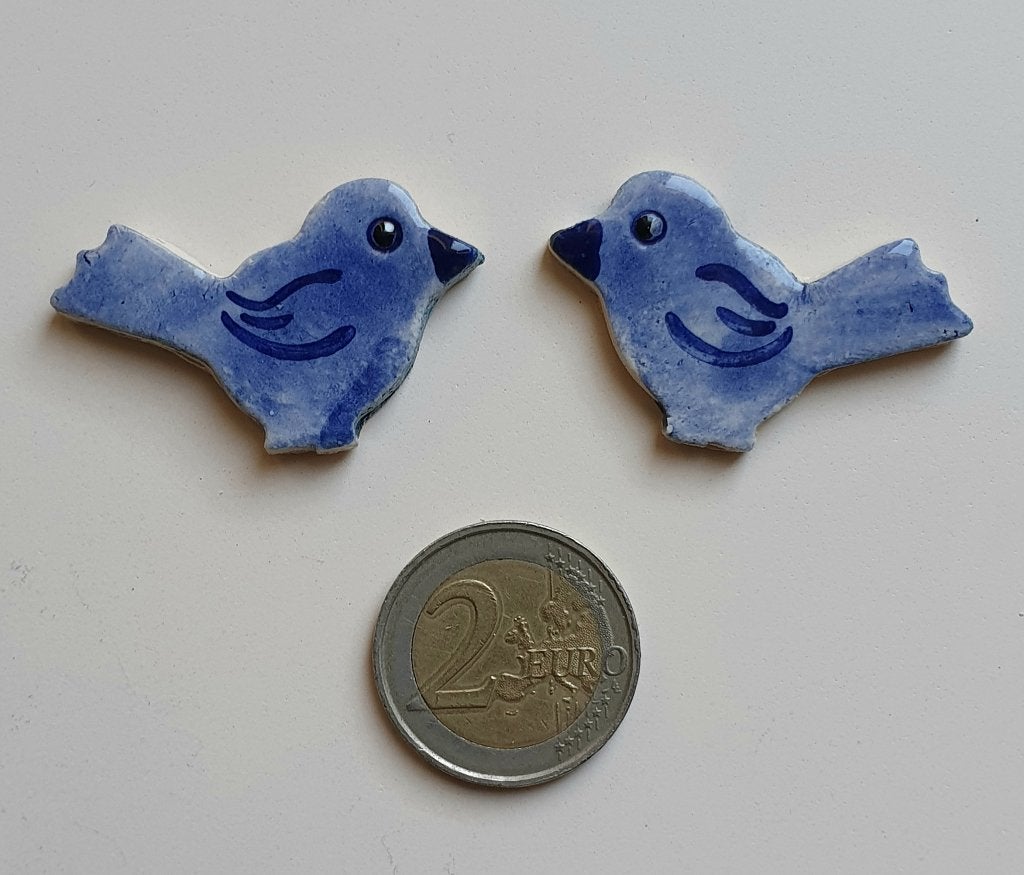 Mozaïek steentjes handgemaakte keramiek vogeltjes, N8, Verzenden, Handgemaakt, Dieren, Nieuw