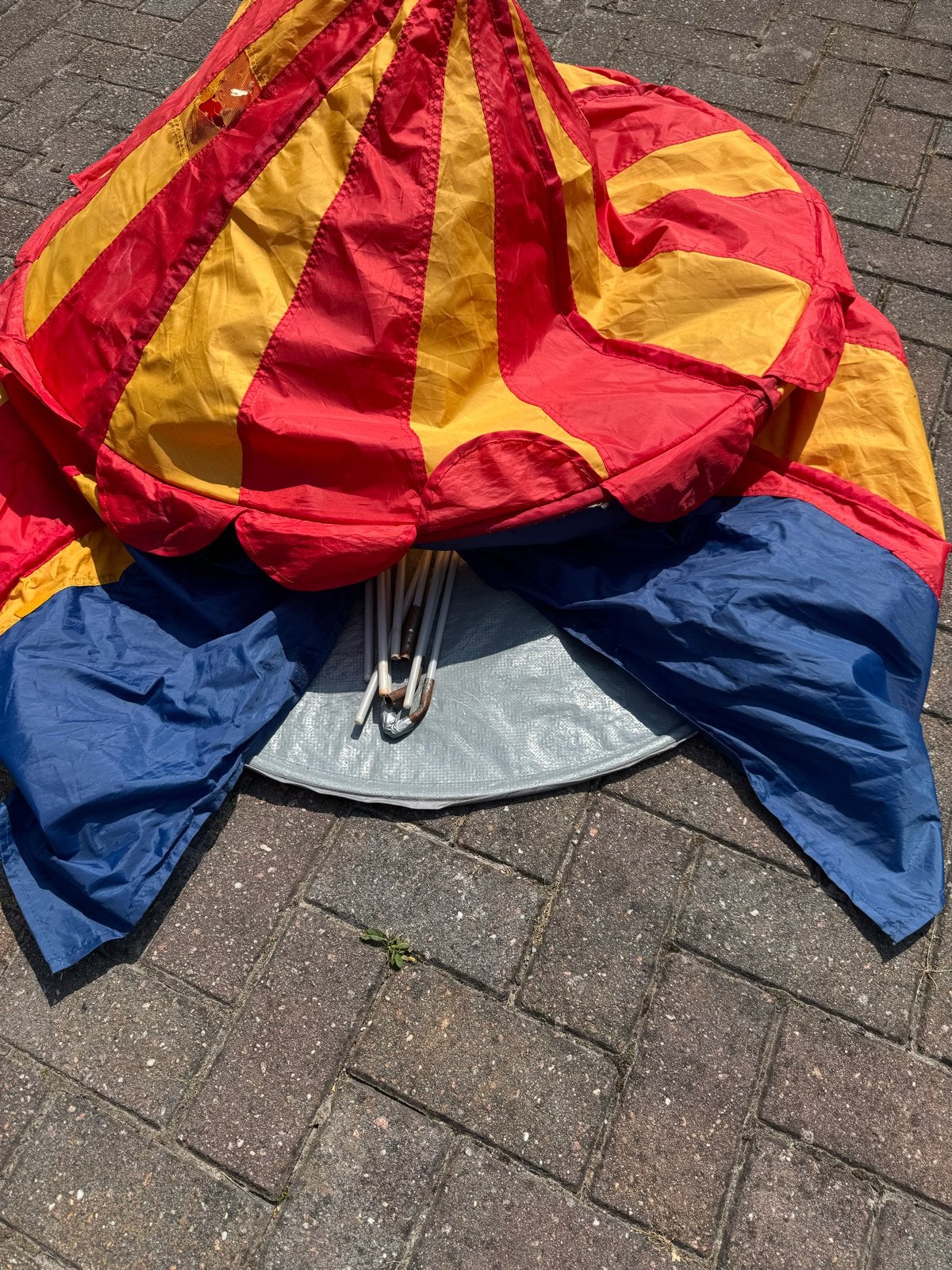 Circustent speelhuisje voor kinderen, Ophalen, Gebruikt
