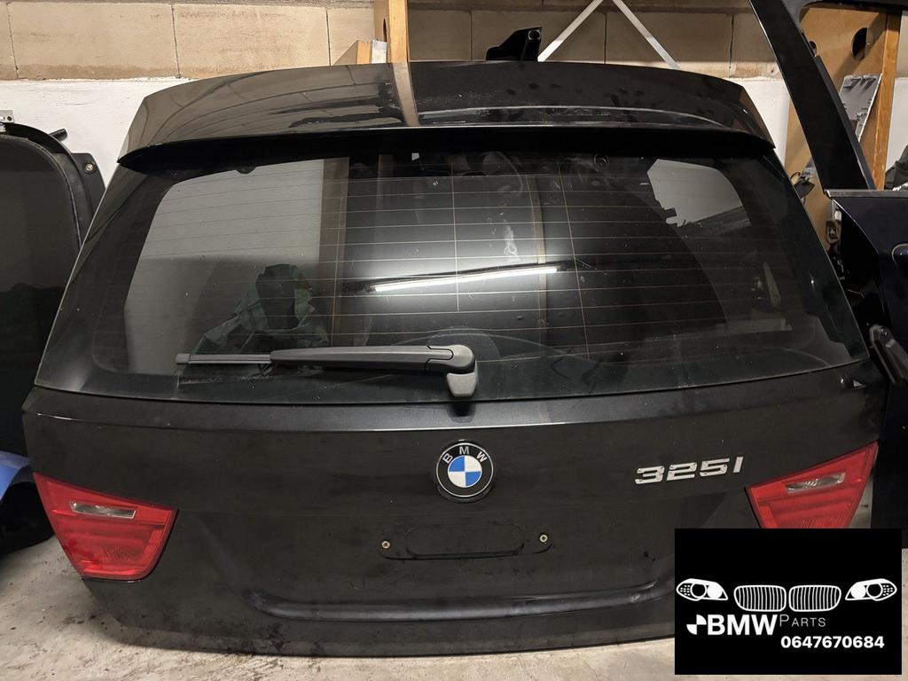 Kofferklep Bmw 3-Serie touring E91 LCI zwart 475, Gebruikt, Ophalen of Verzenden, -, Achterklep