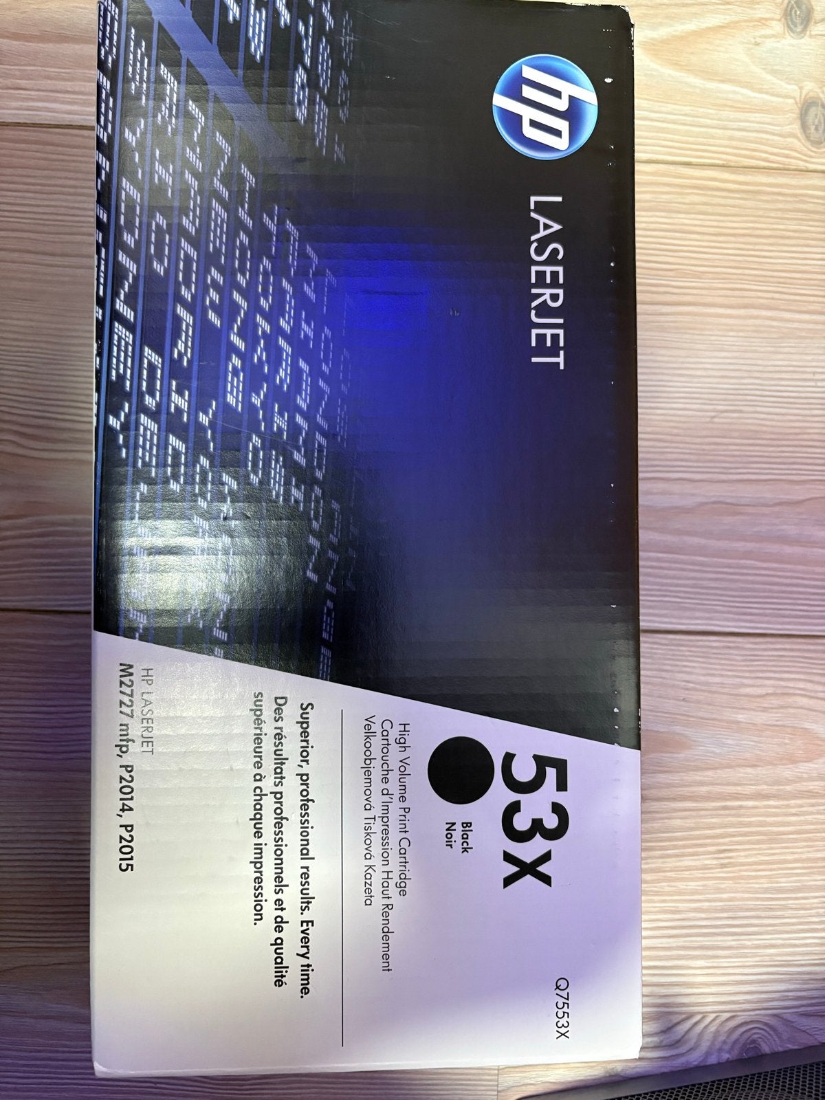 HP LaserJet 53X Zwarte Toner Cartridge Q7553X, Ophalen of Verzenden, Nieuw, Toner