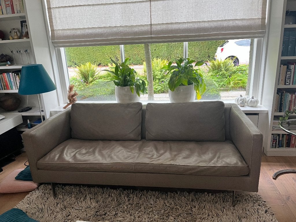 Molinari, 2 1/2 zits bank, model aspen. Bijna Gratis weg=weg, Ophalen, Gebruikt, Tweepersoons, 75 tot 100 cm