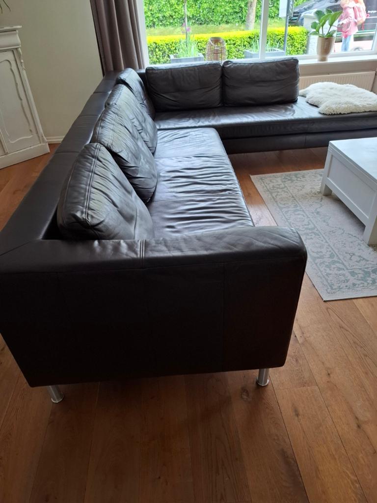 Mooie hoekbank van topform., Huis en Inrichting, Ophalen, Vierpersoons of meer