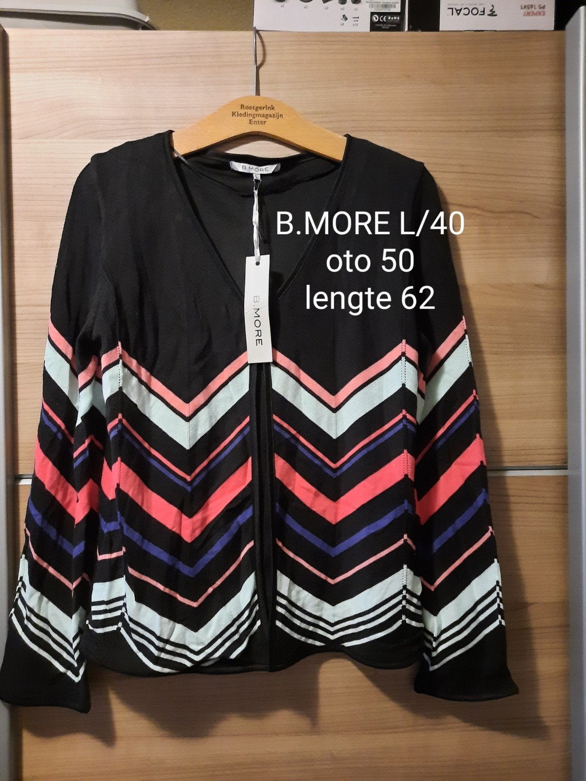 Mooi vestje maat L B-more nieuw, Overige kleuren, Maat 42/44 (L), Ophalen of Verzenden, Nieuw