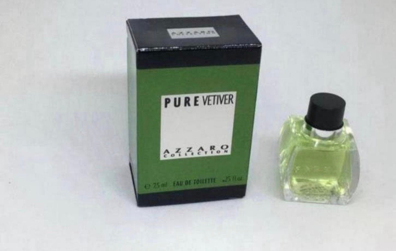 Parfum miniatuur Pure Vetiver Azzaro 7,5 ml eau de Toilette, Verzenden, Nieuw, Miniatuur, Gevuld