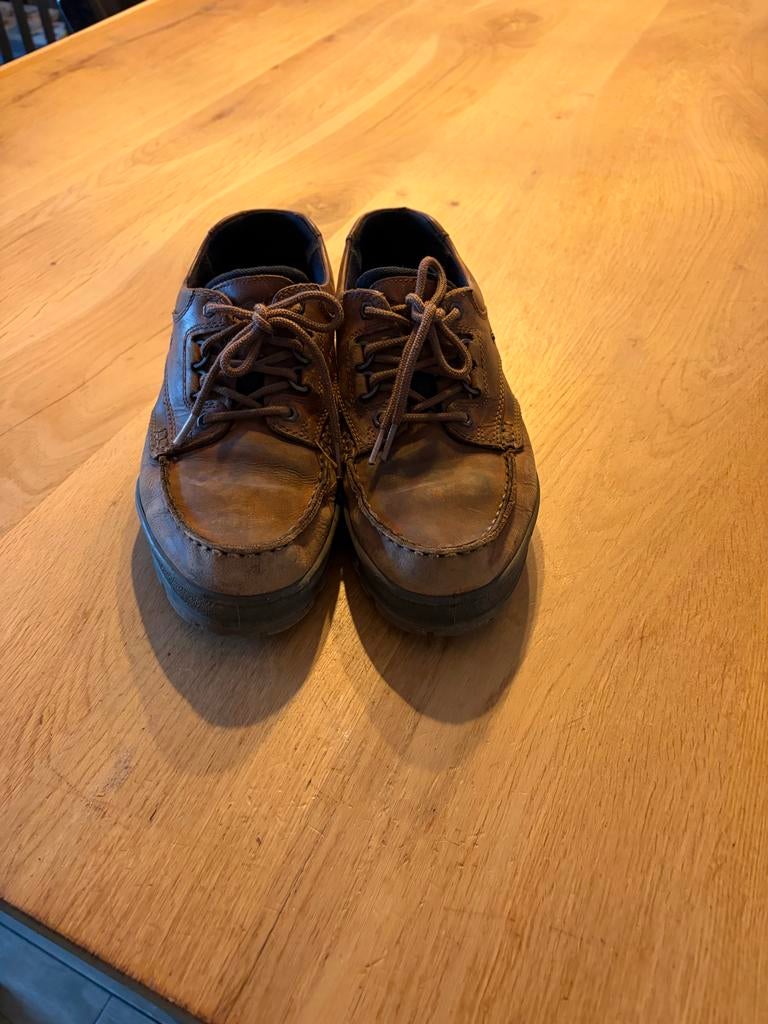 Ecco Track Herenschoenen Maat 43 Bruin, Kleding | Heren, Schoenen, Ophalen of Verzenden, Gedragen, Bruin