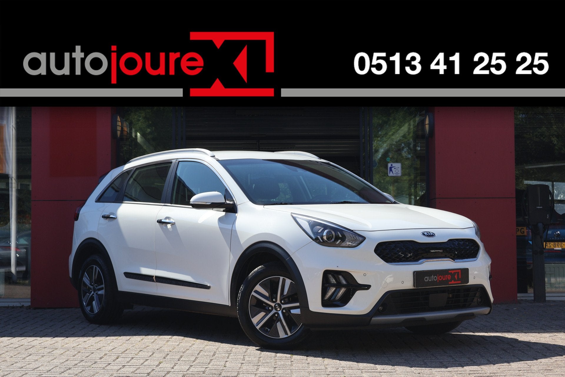 Kia Niro 1.6 GDi PHEV DynamicLine | Origineel NL | SoH 99% |, 8 kWh, Gebruikt, Wit, Origineel Nederlands