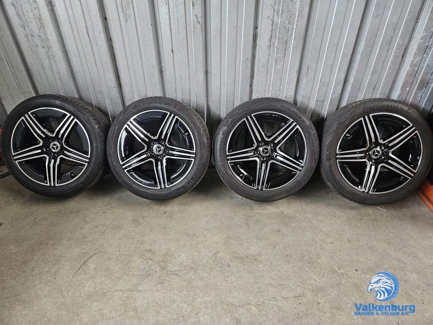6-7mm! Originele Mercedes GLC W254 X254 C254 20 inch zwarte, Gebruikt, 255 mm, -, -