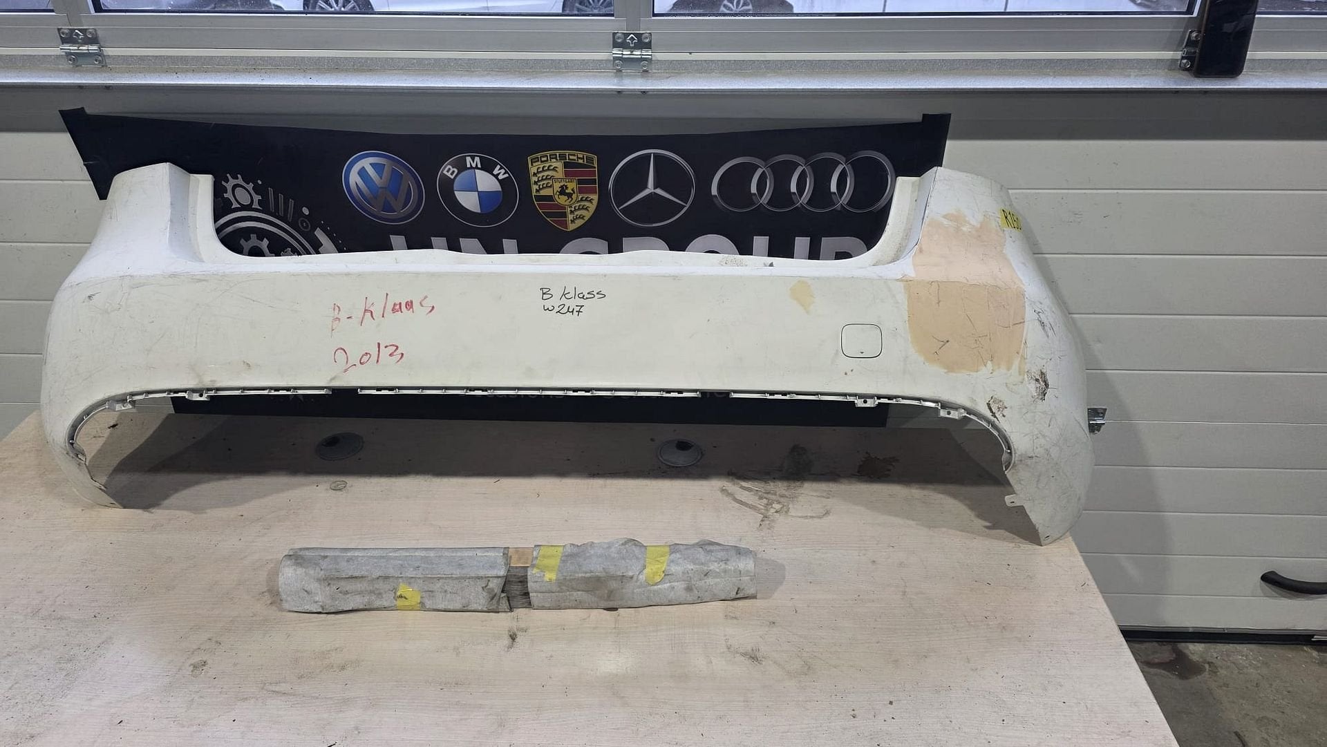 Mercedes-Benz B W246 W242 Achterbumper, Gebruikt, -, -, Ophalen of Verzenden