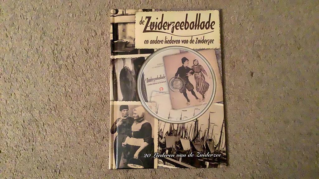 De Zuiderzeeballade. 20 liederen van de Zuiderzee. Met CD, Ophalen of Verzenden, Zo goed als nieuw, Artiest