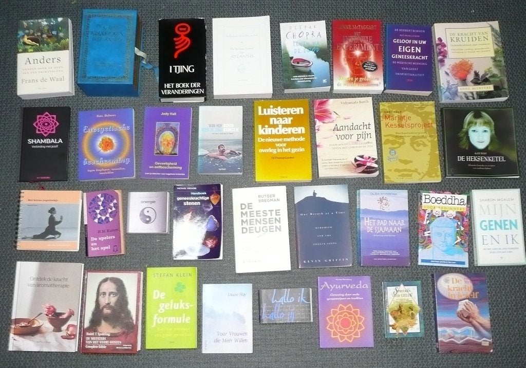 141 X Esoterie & psychologie & 6 x kaarten, Boeken, Ophalen of Verzenden, Zo goed als nieuw, School, Studie en Wetenschap