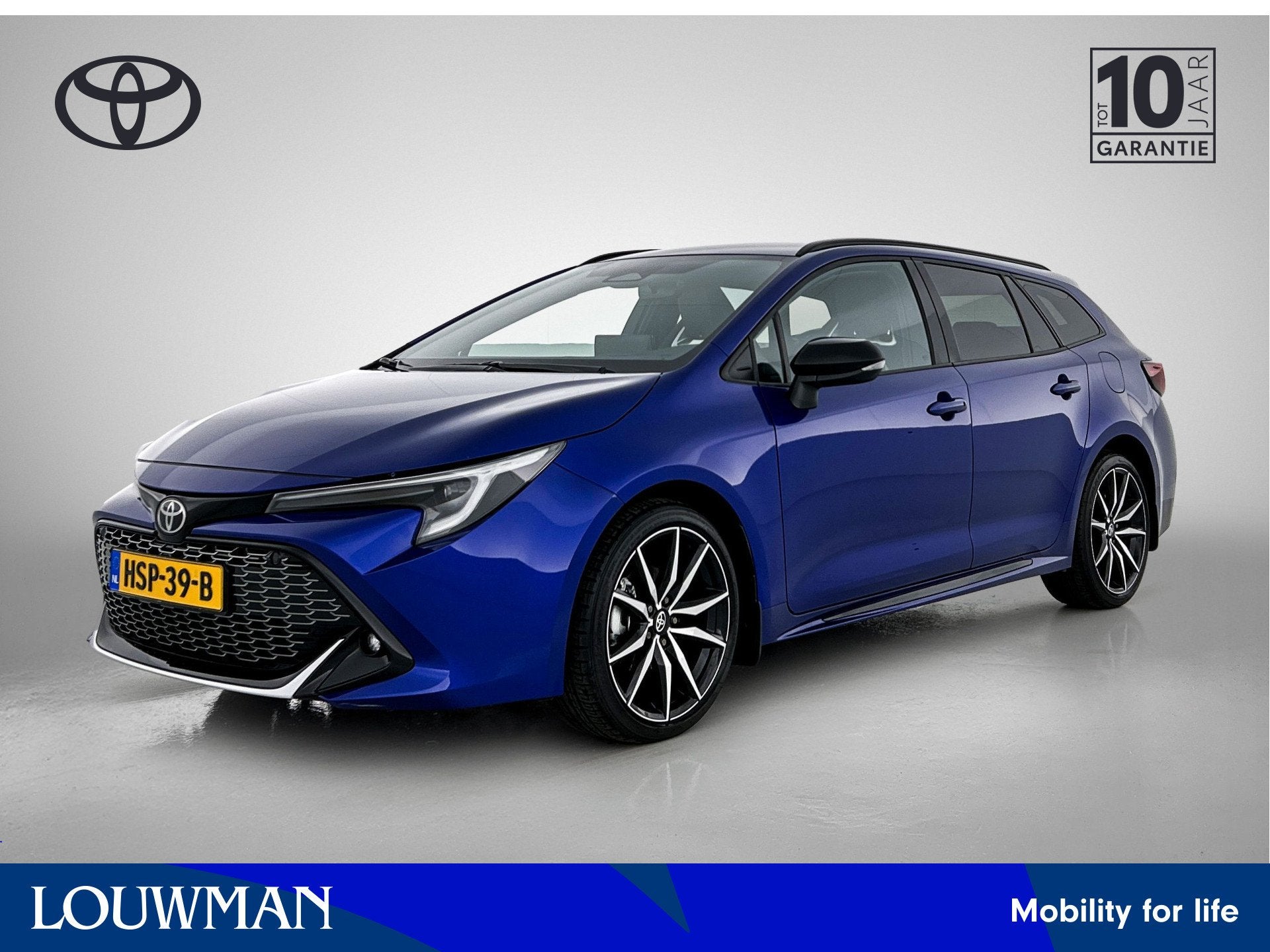 Toyota Corolla Touring Sports Hybrid 140 GR Sport | Navigati, 12 maanden, 450 kg, 4 cilinders, Blauw