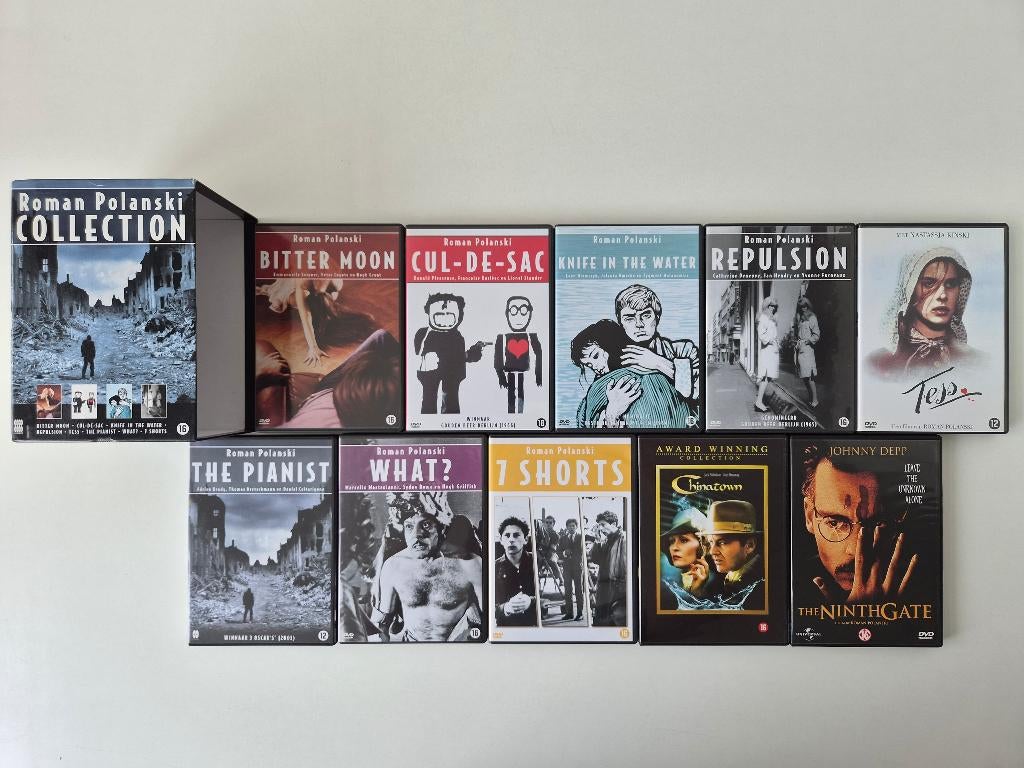 Roman Polanski Verzameling - 10-Disc, Overige gebieden, Alle leeftijden, Boxset, Ophalen of Verzenden