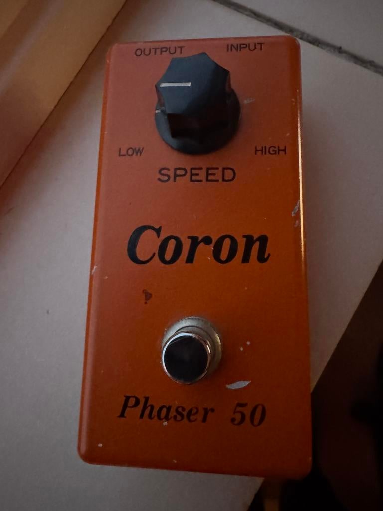 Coron Phaser 50 - vintage, Muziek en Instrumenten, Effecten, Gebruikt, Overige typen, Ophalen of Verzenden
