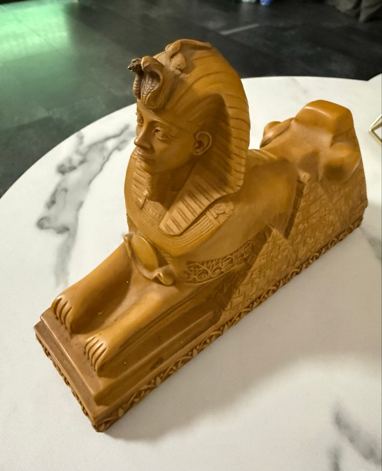 Sfinx Beeld - Egyptische Mythologie, Ophalen of Verzenden, Zo goed als nieuw, Mens