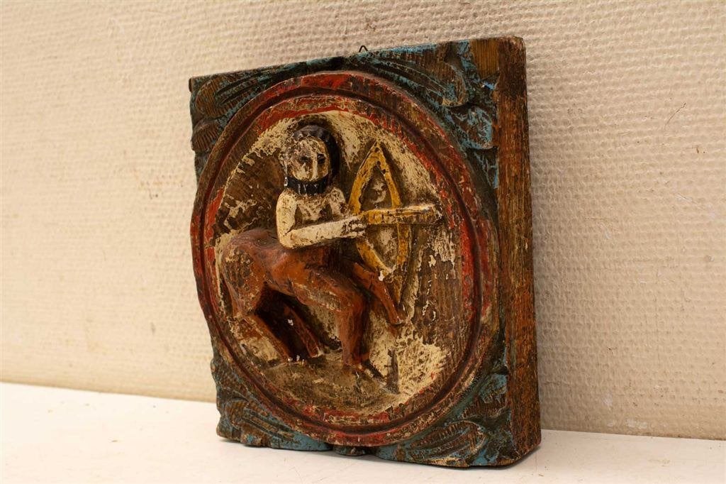 Wandbord van hout 39379, Ophalen of Verzenden, Gebruikt