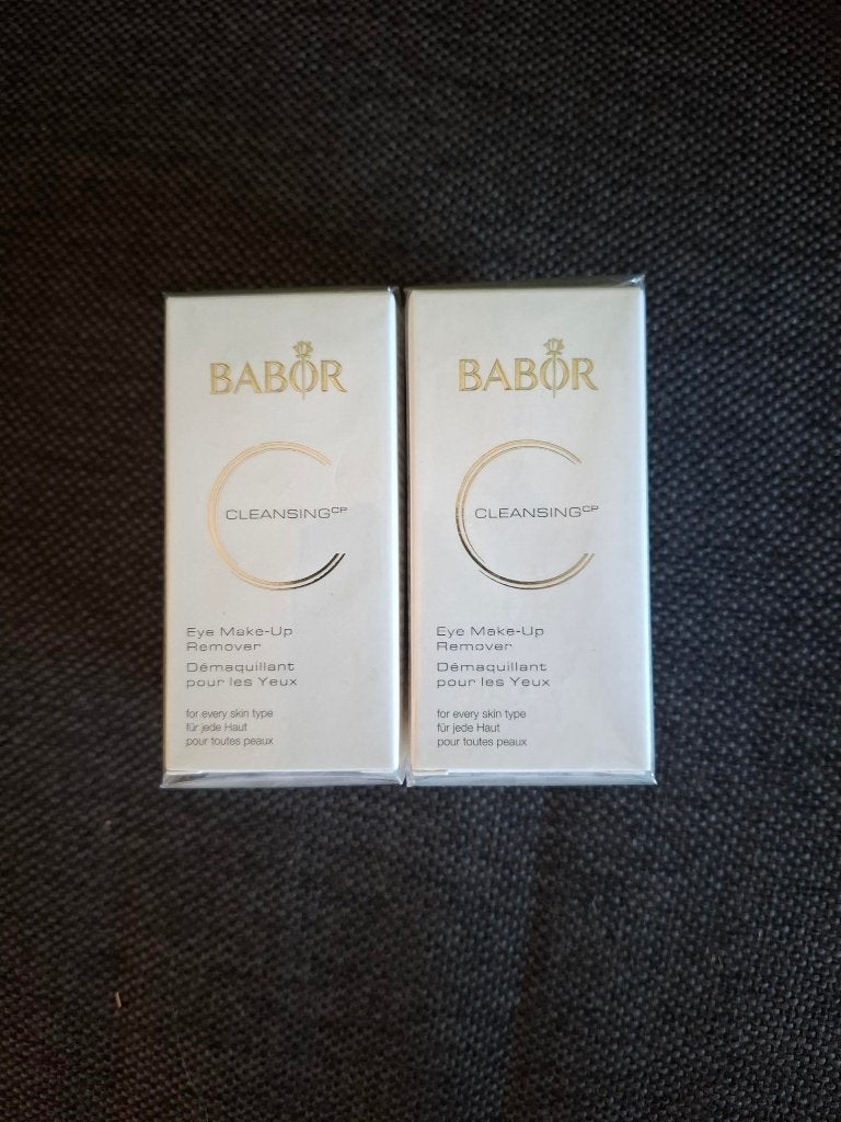 2 nieuwe verpakkingen babor eye make-up remover (advr 431 ), Ophalen of Verzenden, Nieuw, Ogen, Reiniging