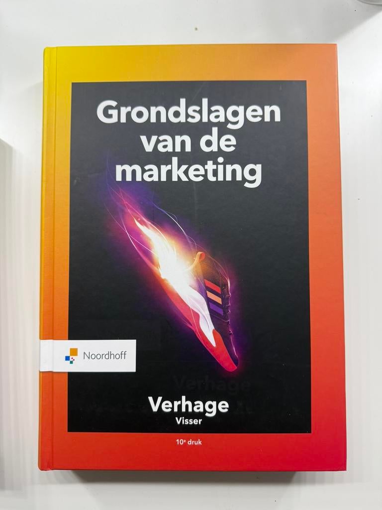 Grondslagen van de marketing, Boeken, Ophalen of Verzenden, Nieuw, Economie en Marketing