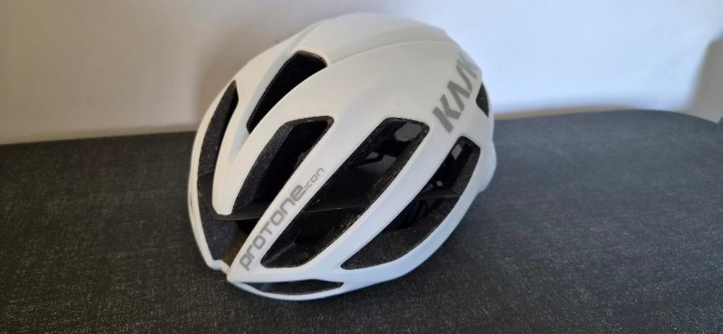 Kask Protone Icon (Mat WIT), Kask, Zo goed als nieuw, Heer of Dame, Ophalen