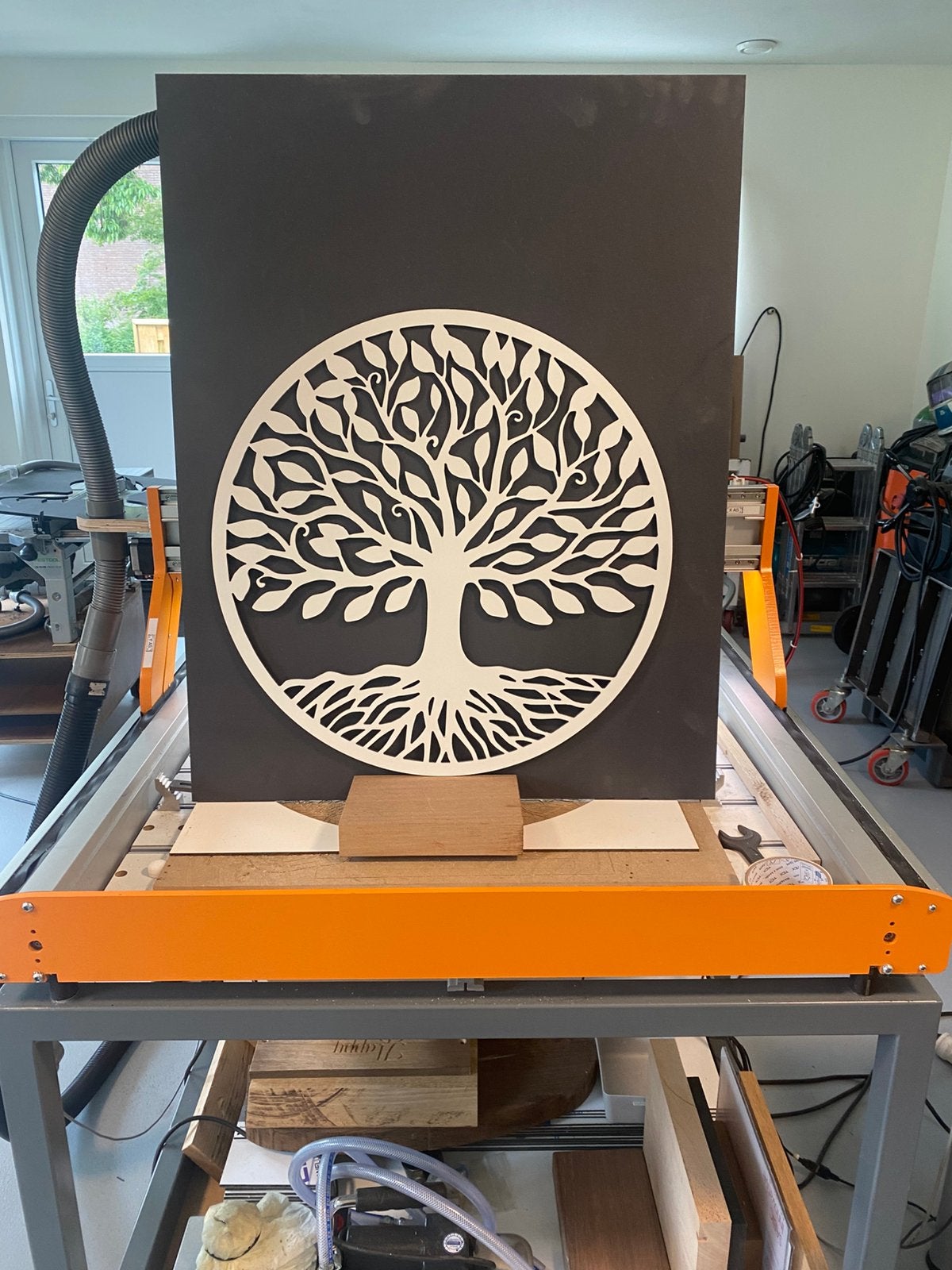 Stepcraft CNC frees material HPL/Trespa 4mm, Doe-het-zelf en Verbouw, Hout en Planken, Minder dan 25 mm, Overige typen, Nieuw