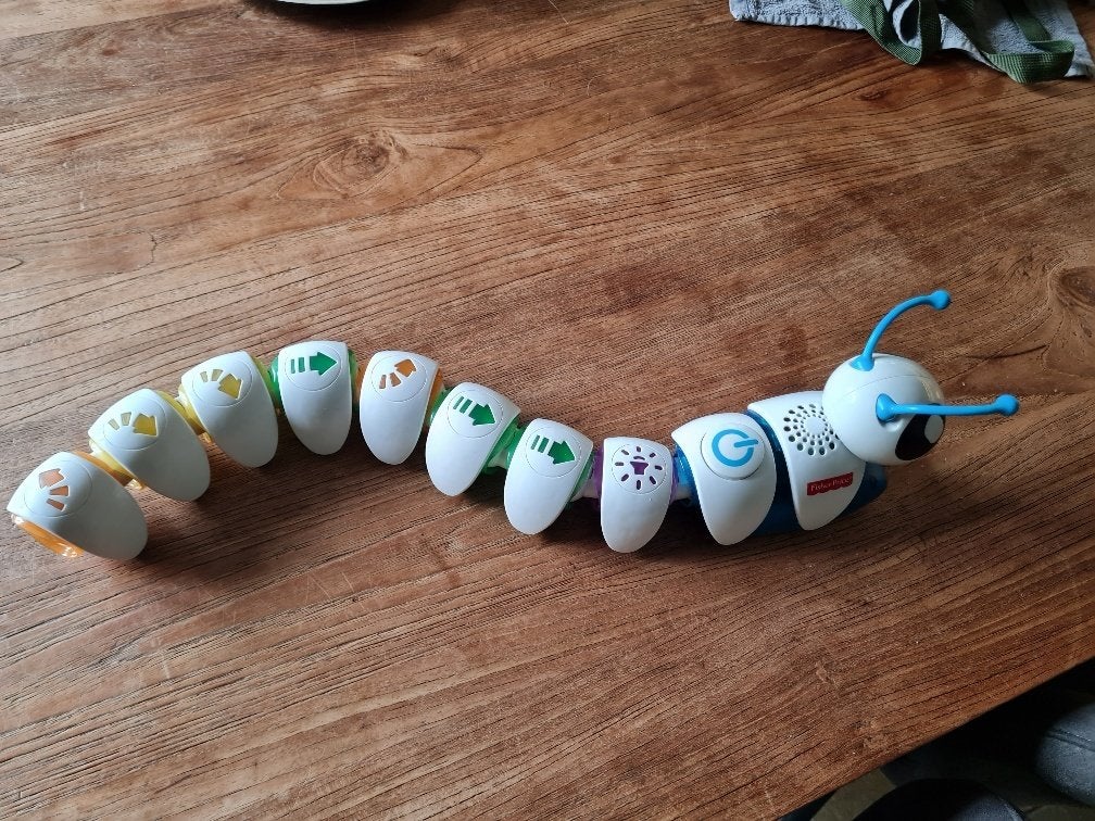 Fisher-Price Rups speelgoed met licht en geluid, Ophalen of Verzenden, Zo goed als nieuw, Overige typen, Met licht