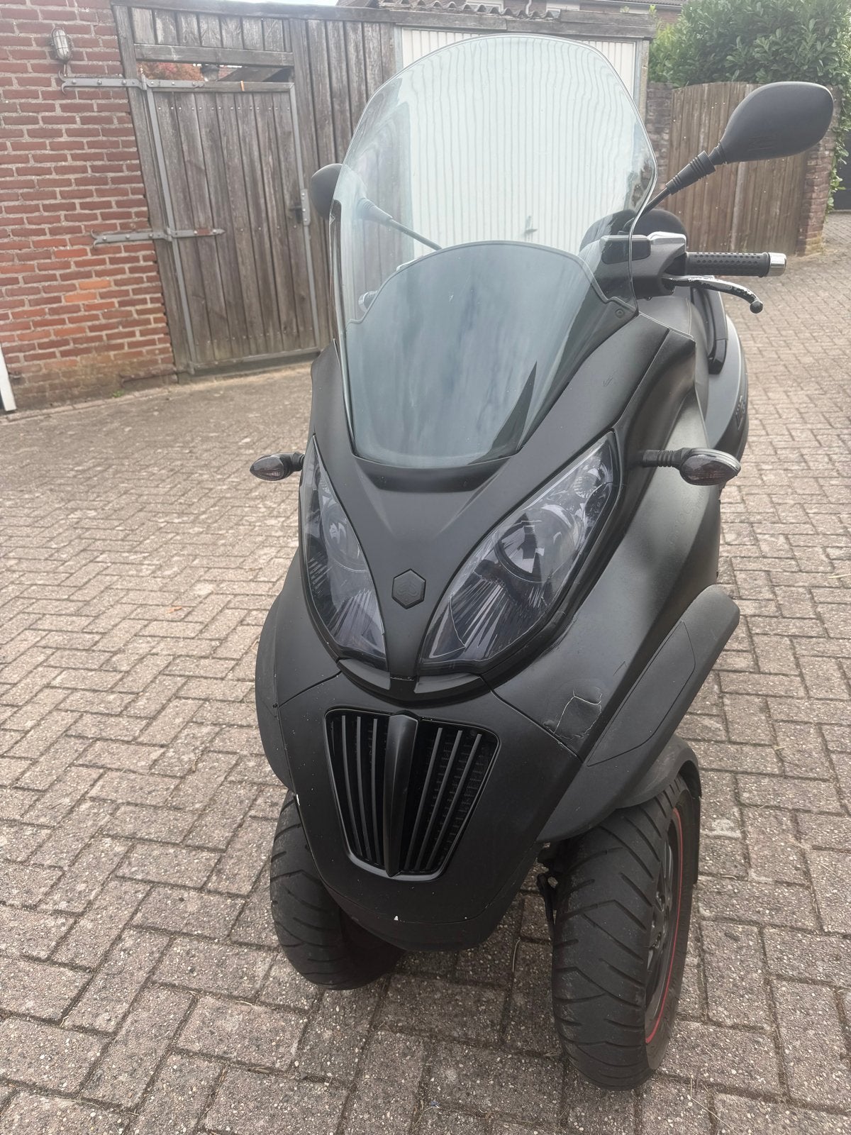 Piaggio MP3 Yourban 300 LT - Mat Zwart, Fietsen en Brommers, Scooters | Piaggio, Ophalen, Gebruikt, Overige modellen, Maximaal 45 km/u