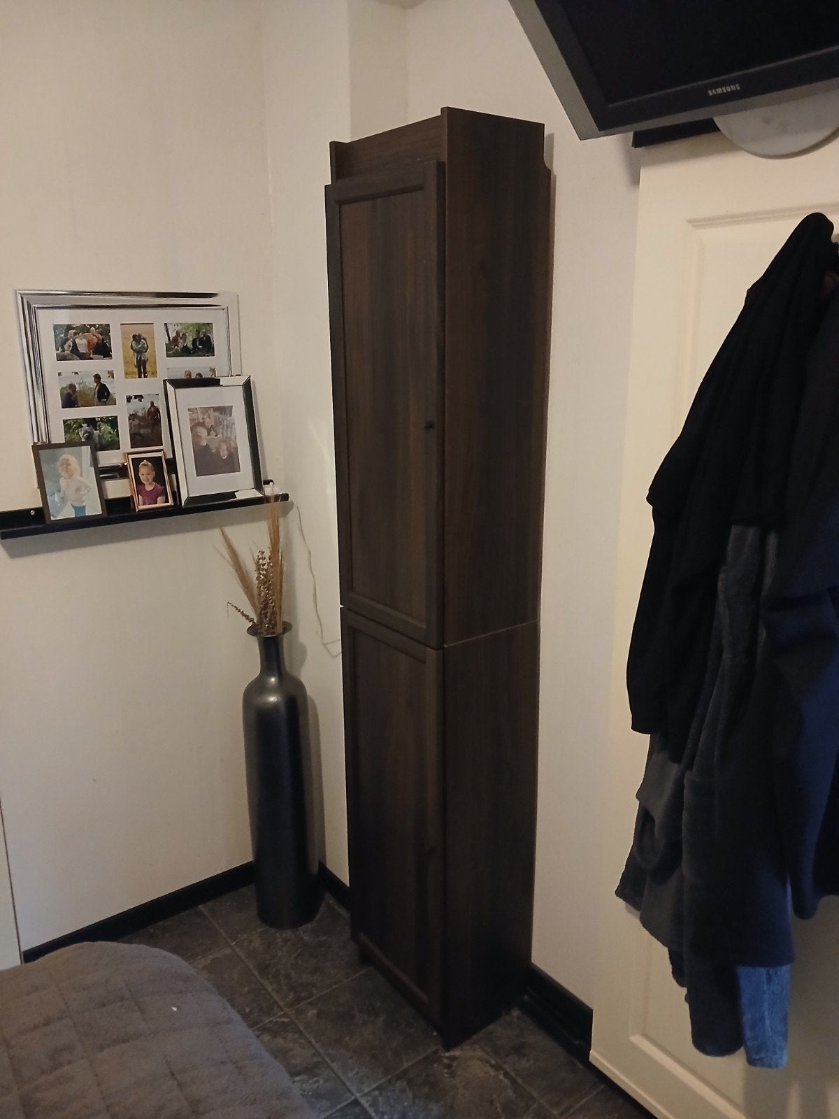 ikea billy kast deuren donker bruin, Huis en Inrichting, Ophalen
