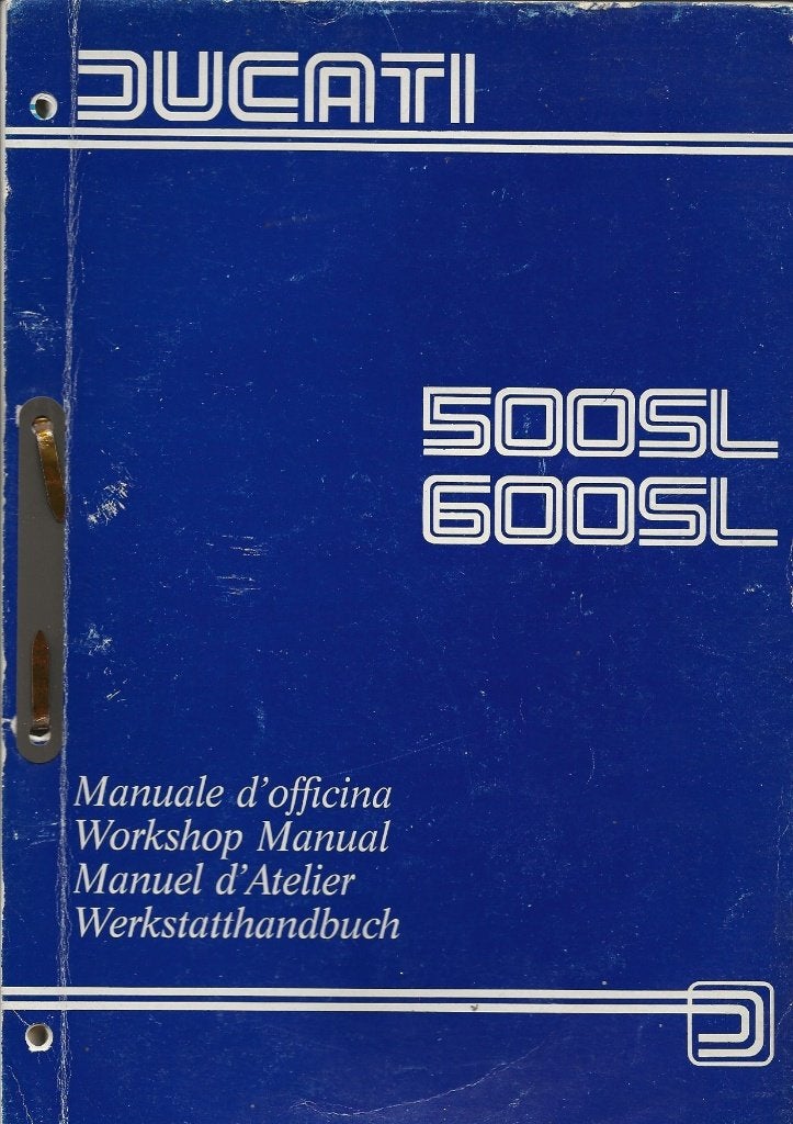 Ducati 500SL Ducati 600SL workshop manual (5864z), Verzenden, Ducati