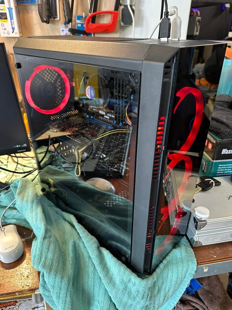 Gaming pc (gtx 970 i7 3770s 16 gb ram), Computers en Software, Desktop Pc's, Ophalen, Gebruikt, Gaming, SSD