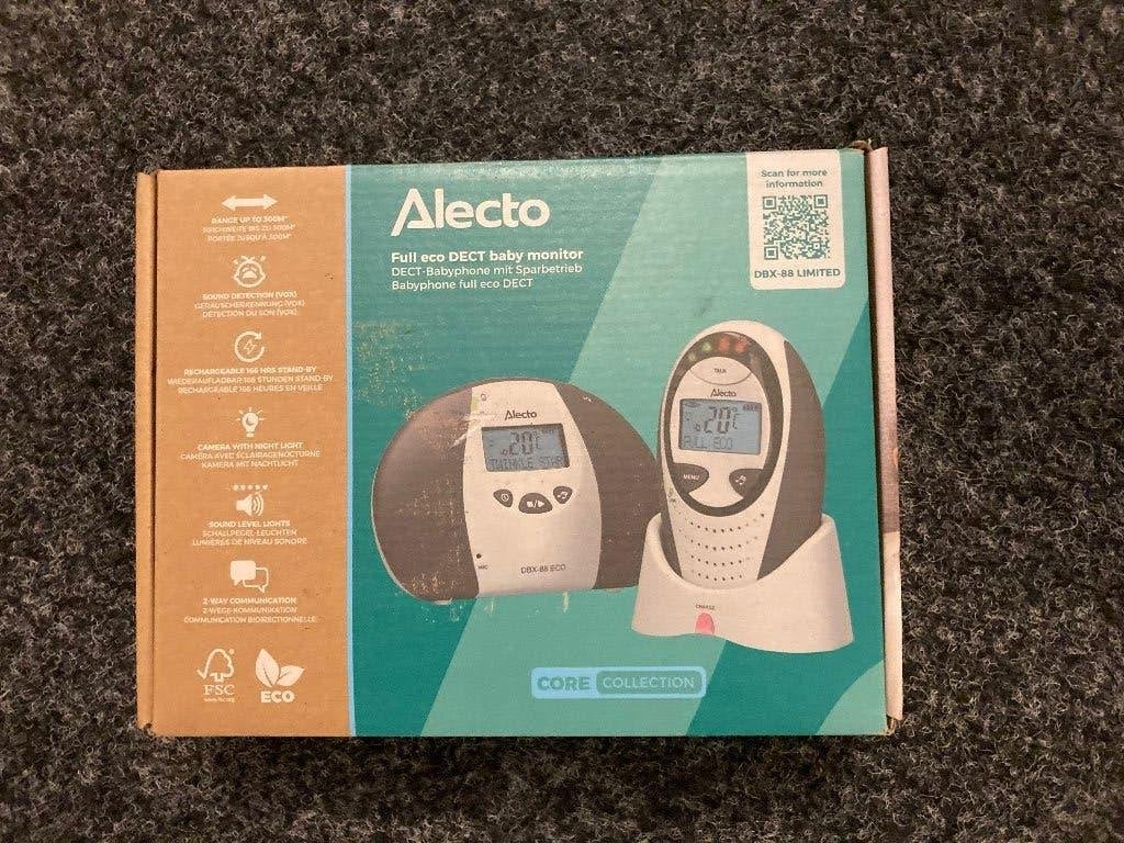 Babyfoon Alecta, Ophalen, Gebruikt, Minder dan 100 meter, Terugspreekfunctie