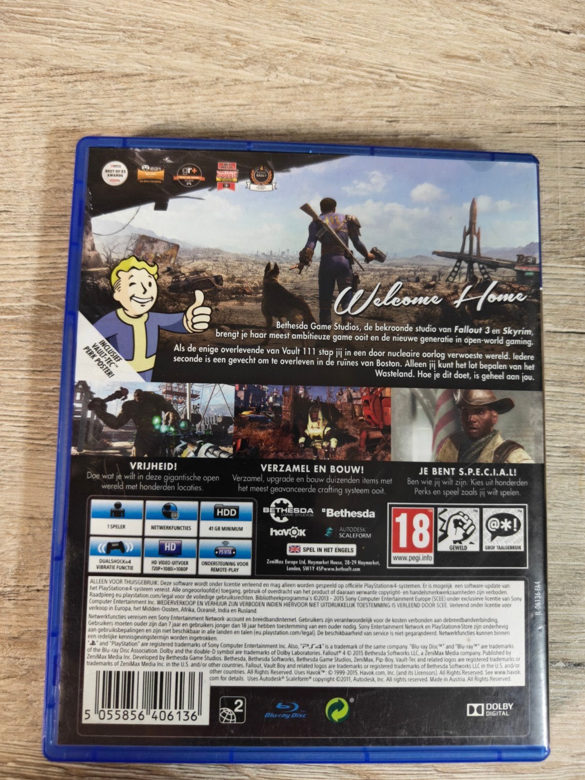 Fallout 4 PS4, Spelcomputers en Games, Games | Sony PlayStation 4, 1370 Piccard Dr, Rockville, MD 20850, USA, Gebruikt, Vanaf 18 jaar