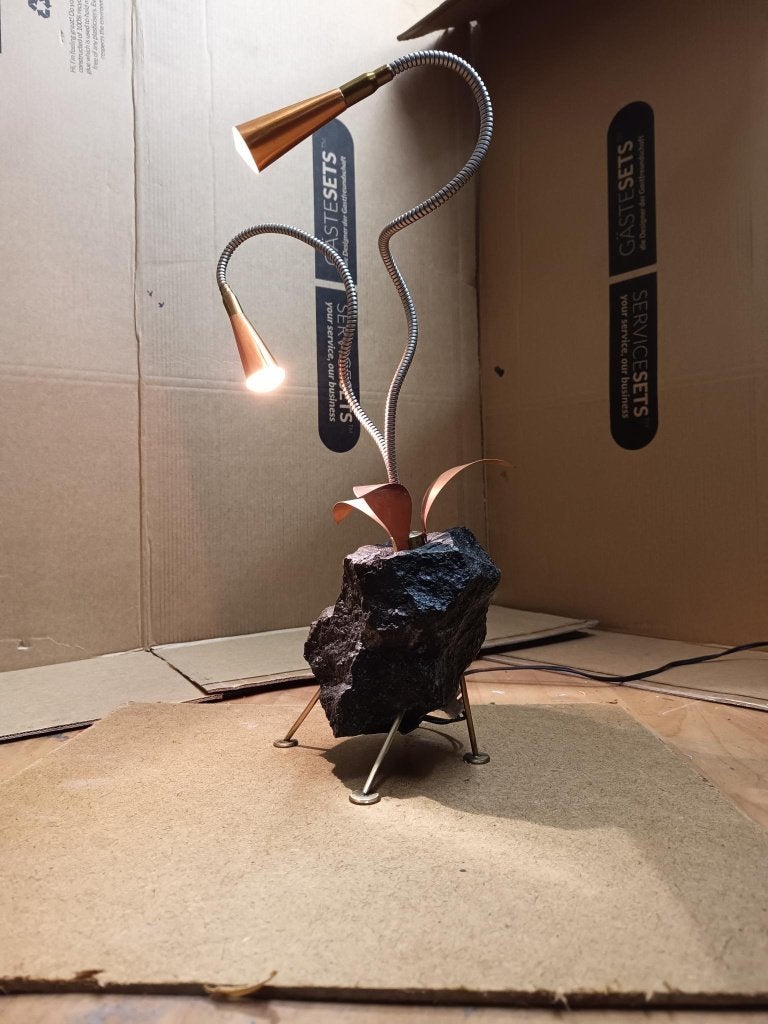 Moonflower licht sculpture, Antiek en Kunst, Ophalen of Verzenden