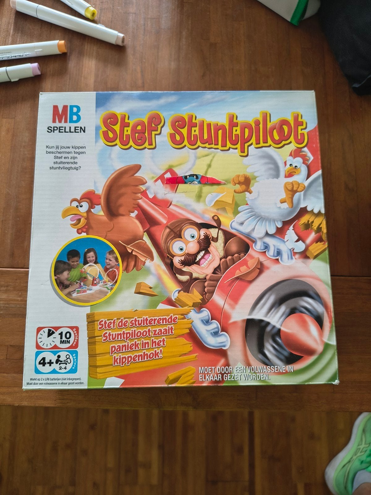 Stef Stuntpiloot, Ophalen