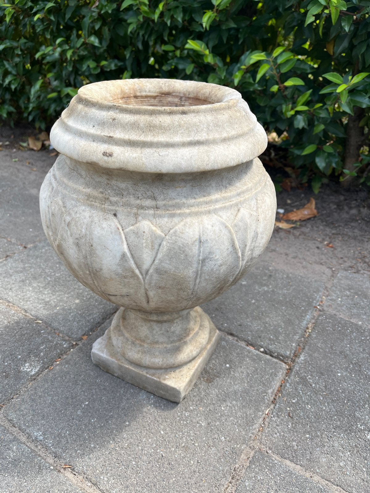 Decoratieve stenen bloempot - Klassieke stijl, Ophalen, Gebruikt, Balkon, Minder dan 60 cm