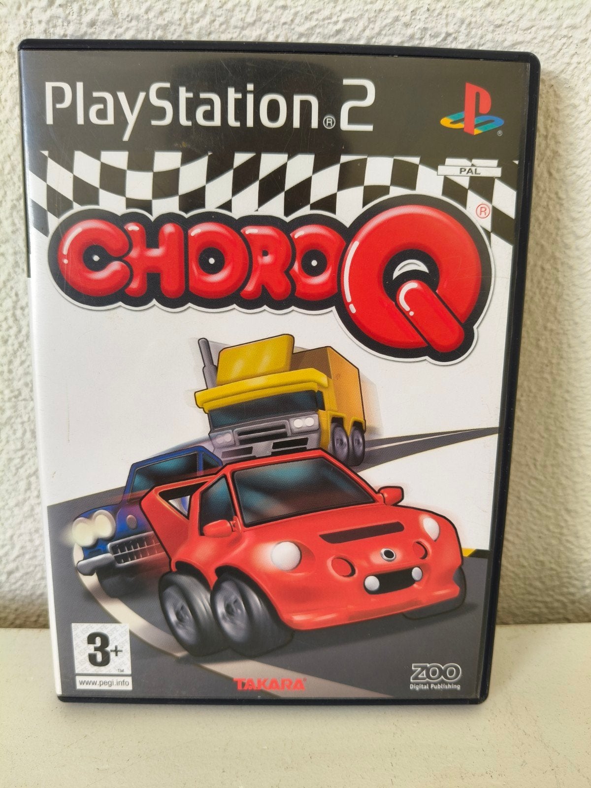 ChoroQ PlayStation 2 (PS2) Race & RPG Game, Spelcomputers en Games, Gebruikt, 1 speler, Racen en Vliegen, Ophalen of Verzenden